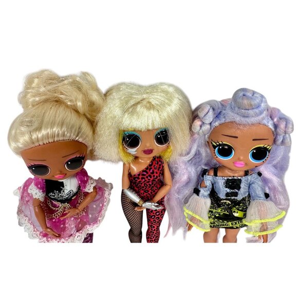 Lot Of 3 LOL Surprise Fashion Dolls OMG MGA Miss Royale Swag Fame Queen READ - Picture 14 of 16